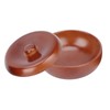 Wooden Shaving Bowl Men Shaving Cream Foam Bowl with Lid