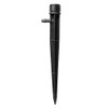 Orbit 67105 1/4" Barb Multi-Stream Drip Emitter on 6" Stake,