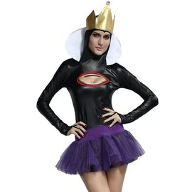 Dear-Lover Women's Take A Bite Fairytale Witch Fancy Dress Costume One Size Multicoloured