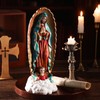 Marsui 12 Inches Virgen De Guadalupe Statues Our Lady of