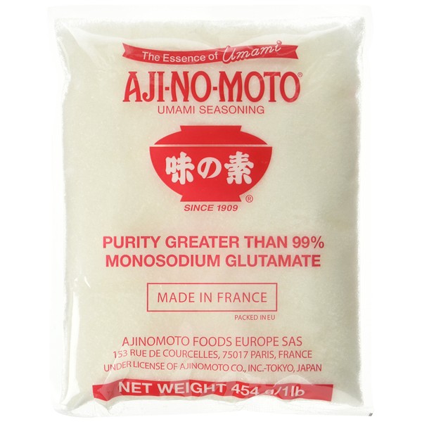 AJINOMOTO - Monosodium Glutamate, (1 x 454 g)