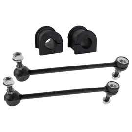 TRQ Front Suspension Kit Sway Bar Bushing Set Sway Bar Stabilizer Link Compatible with 2002-2003 Lexus ES300 2004-2006 ES330 2005-2012 Toyota Avalon 2002-2006 Camry 2004-2008 Solara