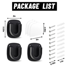 3 Pack Adhesive Wall Mount for Blink Mini/Blink Mini 2/ Blink Indoor/Blink Outdoor Cameras, No Drilling, No Screws, Easy Installation