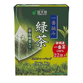 Kunitaro Green Tea with Uji Matcha Tea Bag (22 Pcs) 39.6g