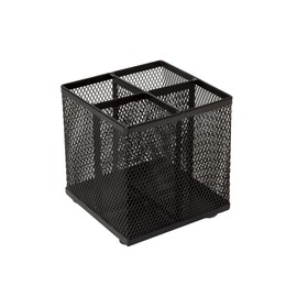 OSCO Wiremesh Square Pen Pot - Black