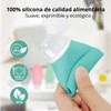 Triko Set de 4 Botellas de Viaje de Silicona de