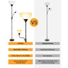 BoostArea Floor Lamps for Living Room, Standing Lamp, 71" Torchiere