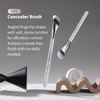 Albeaut Concealer Makeup Brushes 2 PCS Angled Brushes for Liquid,