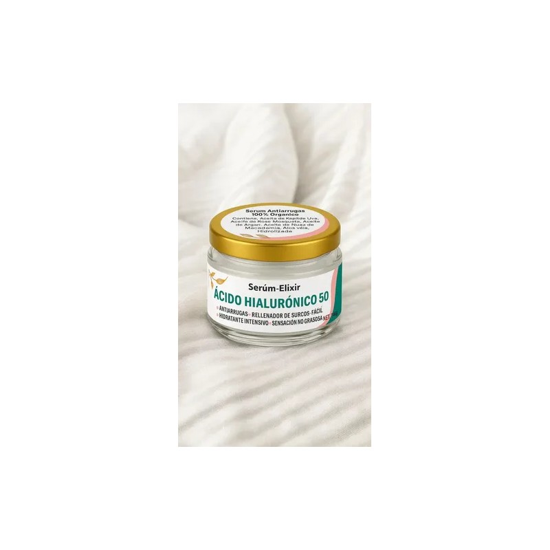 Crema Antiarrugas - 50 Acido Hialuronico 120g