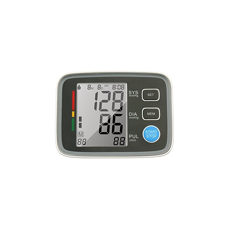 Large LCD Professional Upper Arm Automatic Digital Blood Pressure Monitor