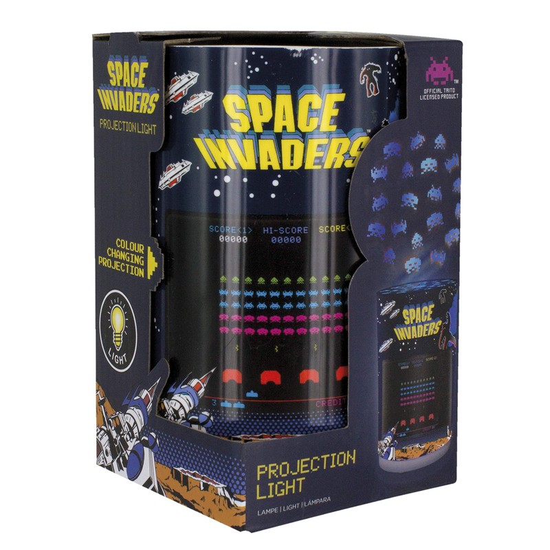 Space Invaders Projection Light, Multi-Colour