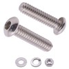1/4"-20 x 1-1/2" Stainless Steel Button Head Socket Cap Screws