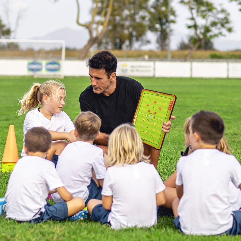 Futsal Tactical Board Magnets Tactical Folder Futsal Portable Trainer Folder