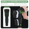Set de 2 Rodilleras Deportiva, Rodilleras para Gym Protección Articular