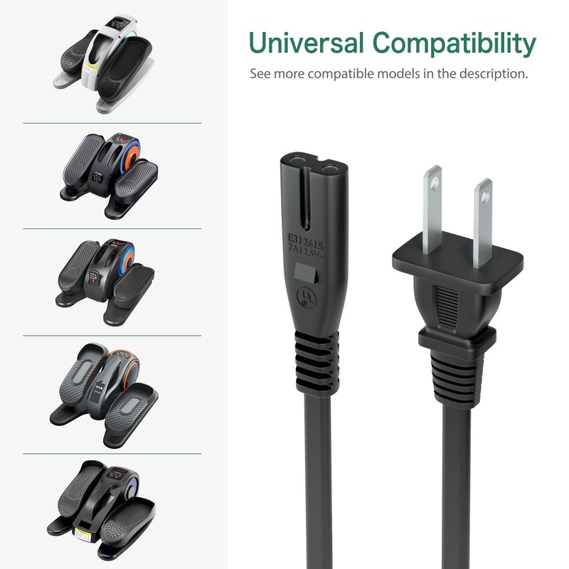 FITE ON AC Power Cord Compatible with YOSUDA Under Desk