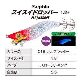 Shimano (SHIMANO) Dropper Sephia Swiss Dropper 1.8 No. Flash Boost QS-X18W 018 Gall Bladder
