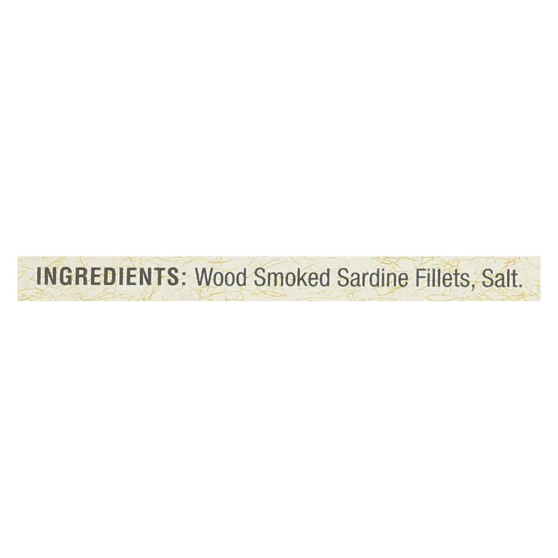 UD_Bar Harbor Smoked Sardine Fillets 12-Pack 6.7 oz Case of
