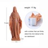 KOMI 6 PCS Little Jesus Figures with Prayer Card, Sacred