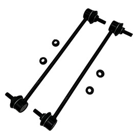 XCPMC XCPMC K750554 Front Suspension Sway Stabilizer Bar End Link Kit 2 Pcs Left & Right Automotive Replacement Ford Focus C-Max Escape Black