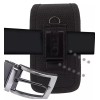 For Consumer Cellular Verve Snap Flip - Rugged Oxford belt