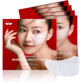 MEDITHERAPY Mega Mascarillas Para Debajo De Los Ojos (4 Pares), Parche Para Ojos Enredos Con Ajuste Arrugado, Máscara Coreana Para Ojos Para Hinchazón, Ojeras, Bolsas Debajo De Los Ojos,
