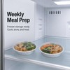 30-Pack 7" Round Aluminum Foil Pans with Clear Lids