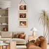 Rexllon 4x6 Wall Hanging Picture Frames Collage with 3 Opening