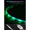 Skzlibry 91FT IP67 RGB+IC Outdoor Led Strip Lights Waterproof Led