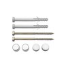 tecuro -436785 Toilet Mounting Set 6 x 85 mm with