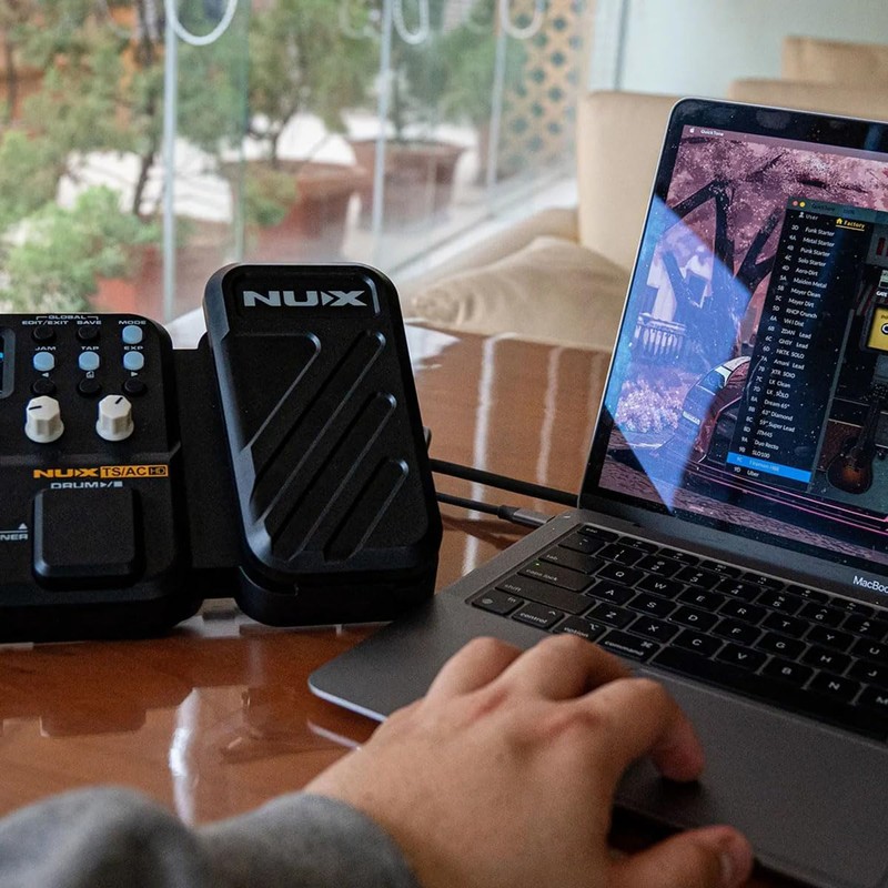 NUX MG-101 Multi Effects Pedal, 25 Classic Amp Models,512 samples