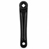 Hominas Bike Crank Arm, 170mm Aluminum Alloy Left Single Chain