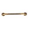 Antique Style Brass Carved Shower Tub Safety Grab Bar Wall