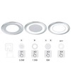 Trio Leuchten Core 652610106 - Faretto da incasso a LED,