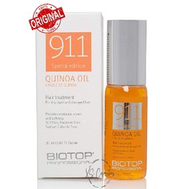 Biotop 911 Quinoa Oil Hair Treatment 1.01 oz | New  SPECIAL EDITION