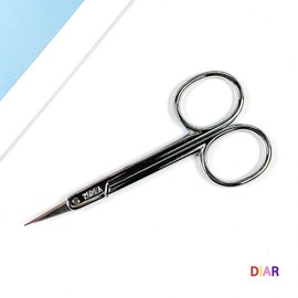 DIAR pointed nail scissors eyebrow grooming scissors 1 2ea