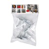 Pack of 6 Double Tool Hooks Metal 4.5 cm for