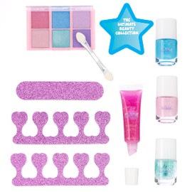 Expressions 8pc Makeup Set - "You're A Gem" Beauty Kit - Ultimate Kids Cosmetics Set Beauty Collection Starter Cosmetics For Girls