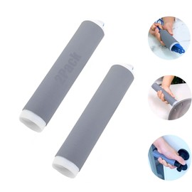 2Pack Silicone Pan Handle Sleeve, Pot Handle Heat Insulation Silicon Cover, Silicone Handle Cover, Heat-Resistant Silicone Pan Handle Cover Sleeve, Self-Shrink Handle Sleeve Any Handle & Grip (S)