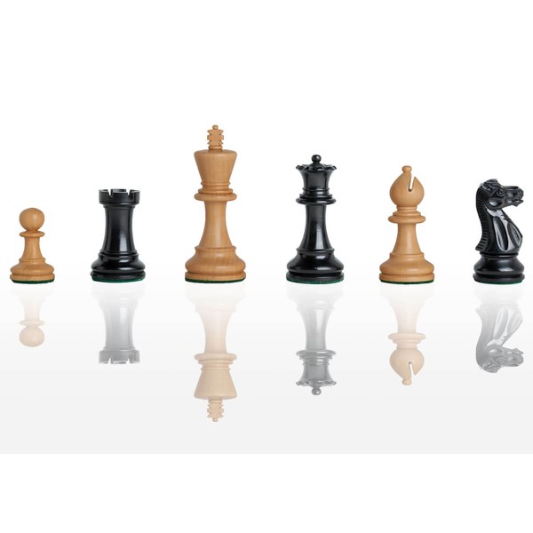 The House of Staunton The Grandmaster Chess Set - Pieces Only - 3.25" King (Golden Rosewood)