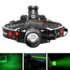 WINDFIRE Green Light Hunting Headlamp Rechargeable, 600 Lumens Bright LED
