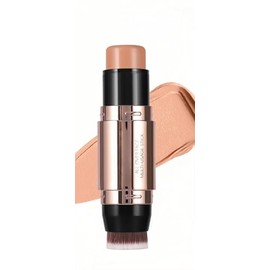 Contour Stick - Lápiz de maquillaje con brocha para modelar la cara, suave, mate, impermeable, de larga duración, color 05