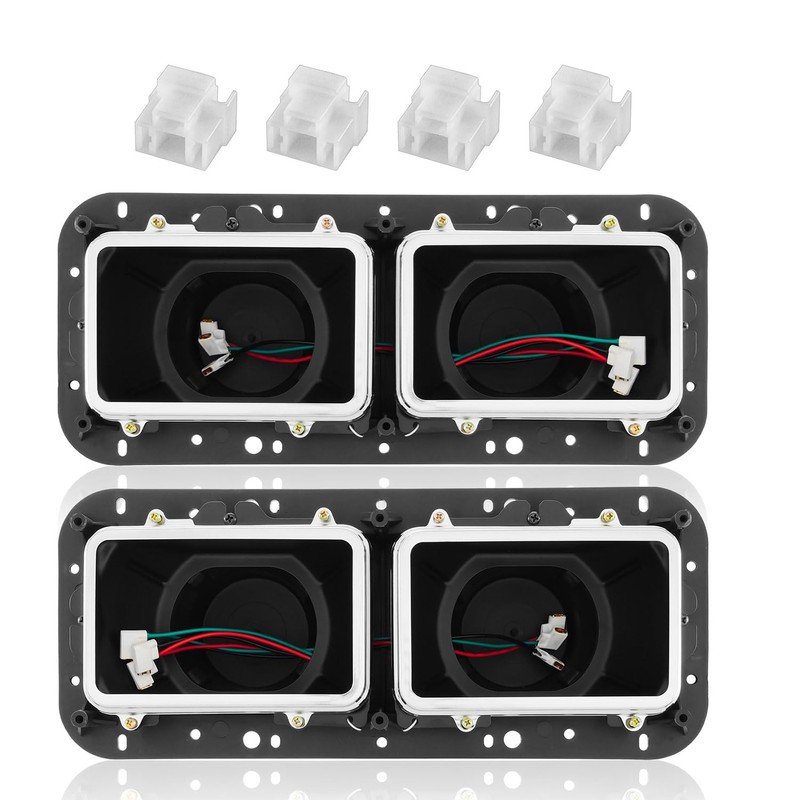 TTUN AUTO Headlight Housing Base With Wire Harnesses Replacement for