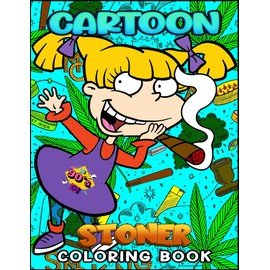 Stoner Coloring Book: Super Cute Coloring Pages for Stress Relief and Relaxation