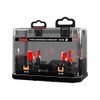 Freud 4 Piece Undersized Plywood Bit Set - Ideal for
