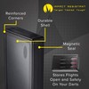 Casemaster Sinister Aluminum Case, Grey