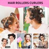50PCS Hair Rollers Set,Velcro Rollers for hair - eco-friendly Nylon