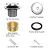 Bathtub Drain Tip Toe Tub Conversion Kit Assembly, Replacement Tub