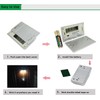 Keyhole Light,AMZSTAR 4LED Keyhole Lamp Infrared PIR Motion Detector Cabinet