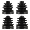 Caltric 2 Rear Axle Inner Outer CV Boot Kit for
