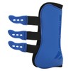 2pcs Horse Front Leg Boots PU Shell Horse Tendon Boots